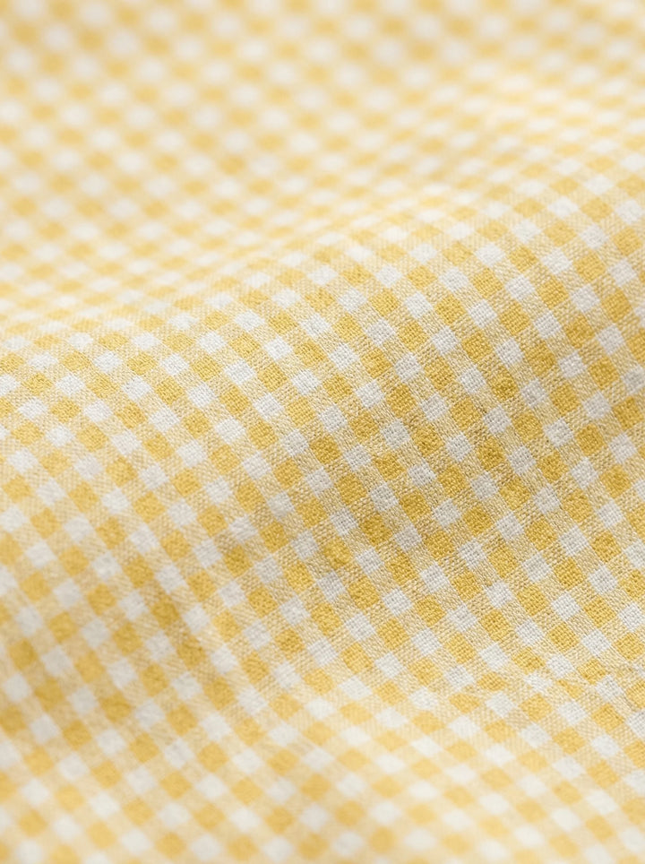 Yellow Check Shirt