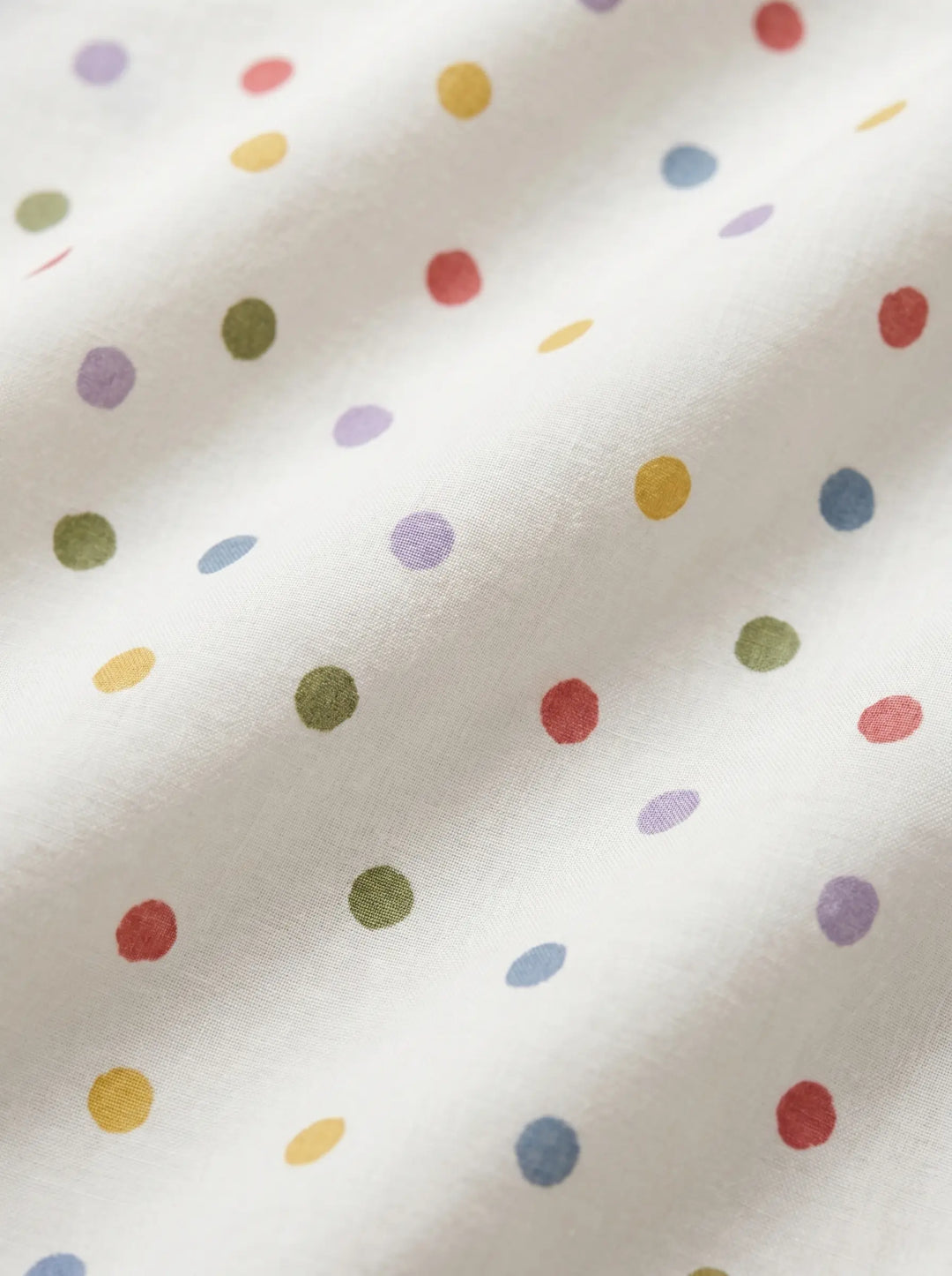 POLKA DOT SINGLE BUTTON SHIRT