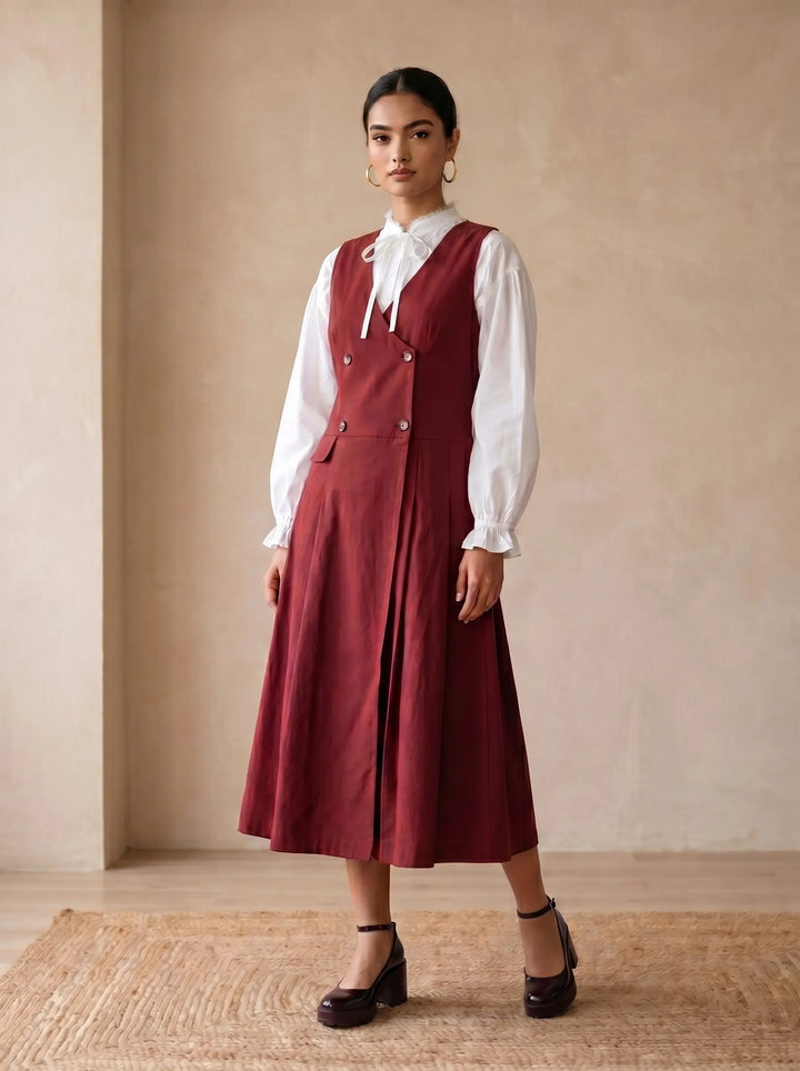 Maroon Pinafore