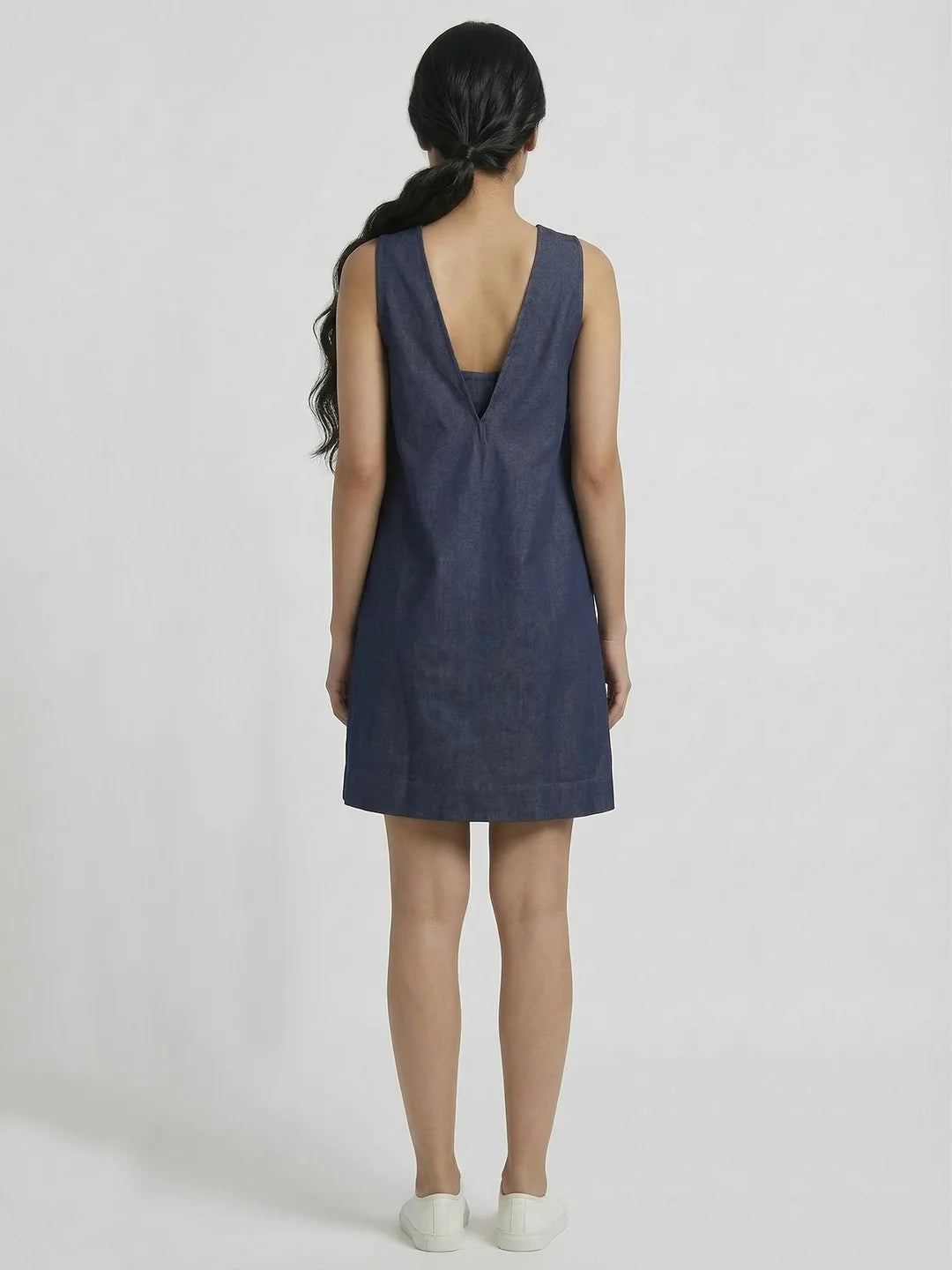 Denim Short Dress