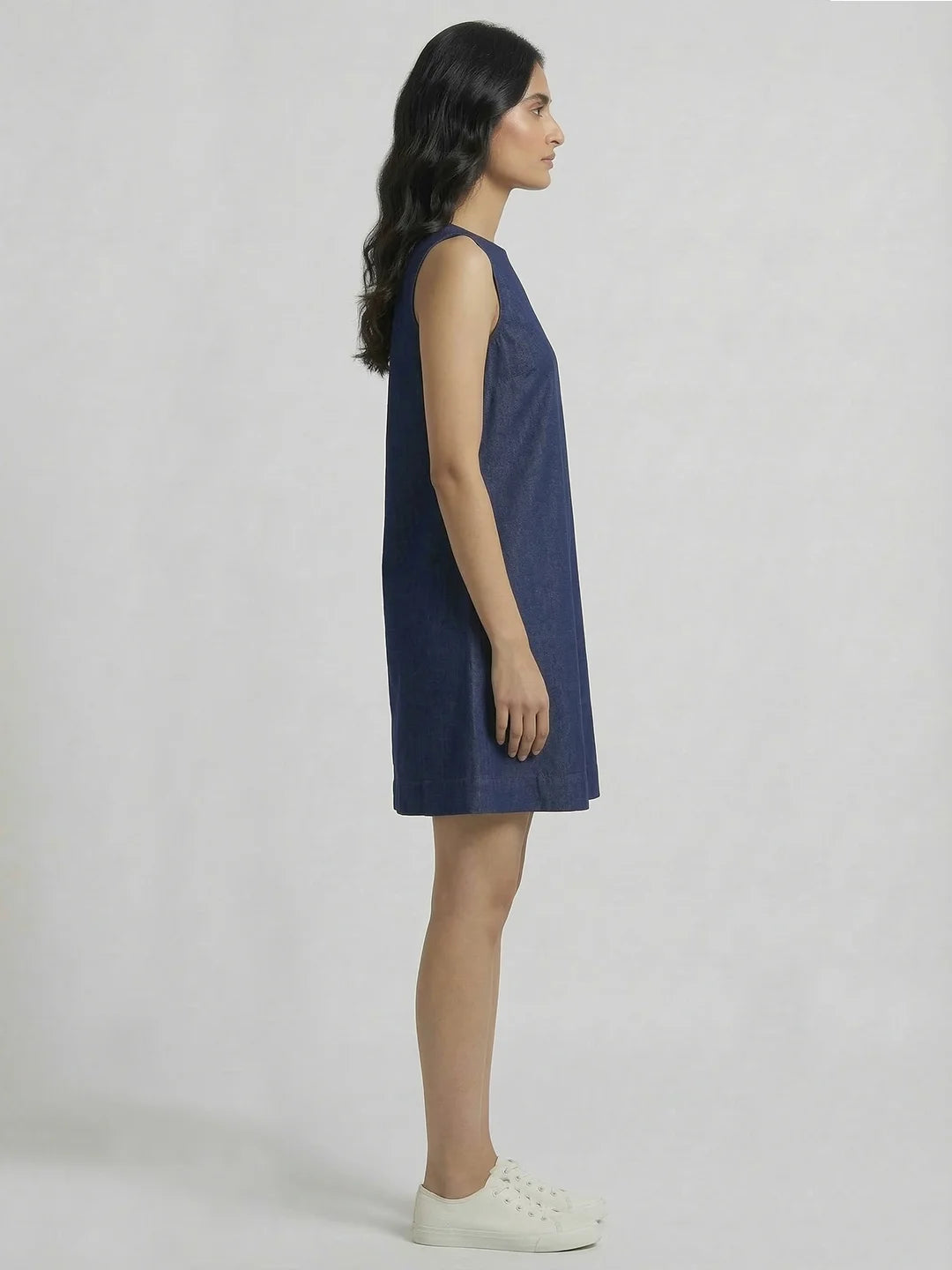 Denim Short Dress