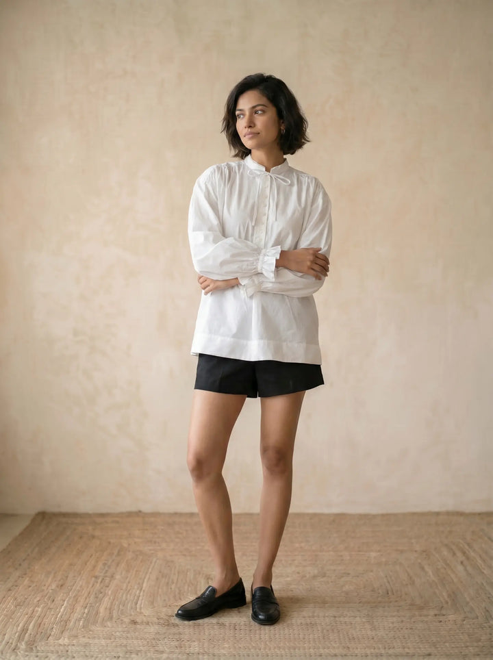 White full sleeve shirt