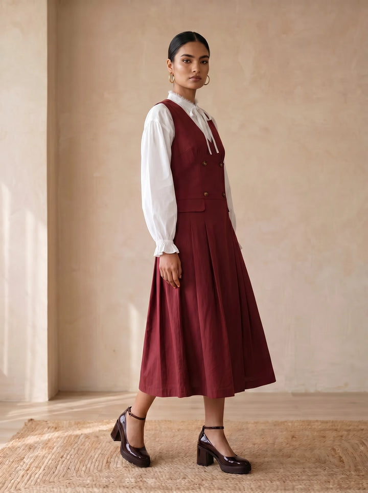 Maroon Pinafore