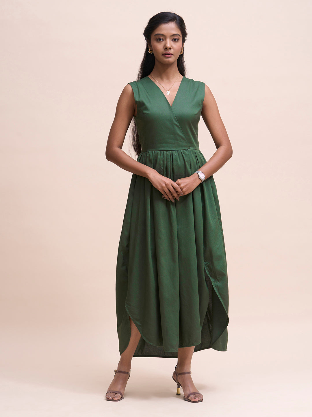 High Low Slit Dress