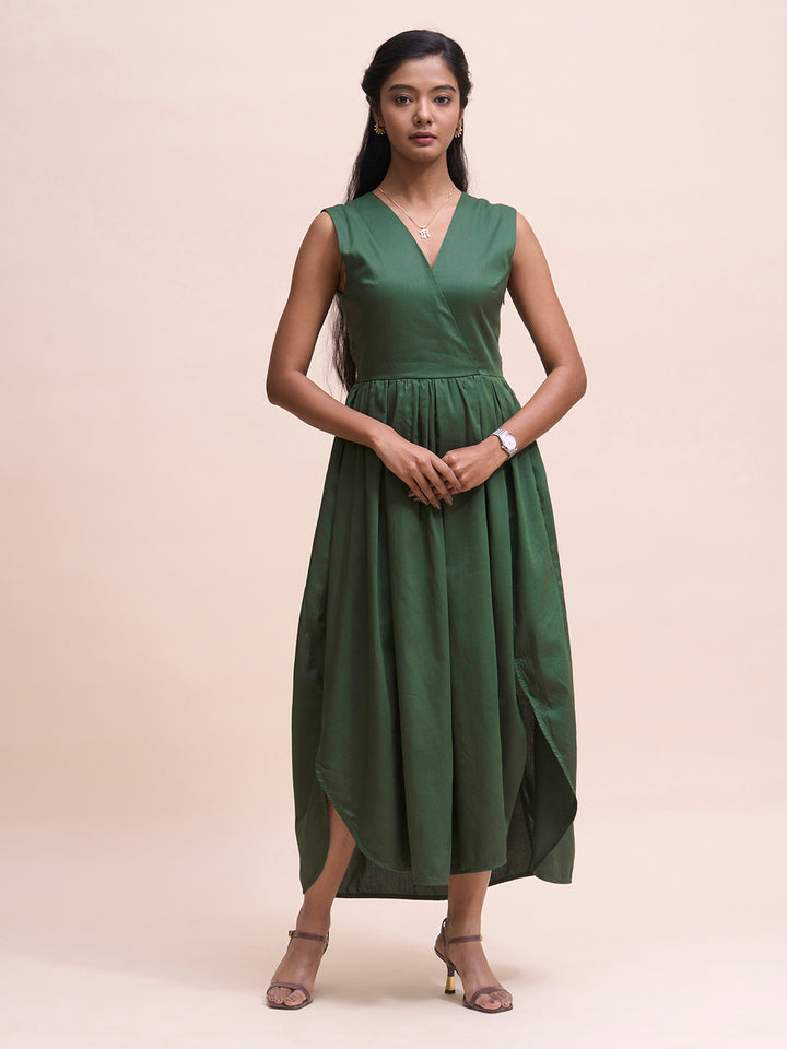High Low Slit Dress