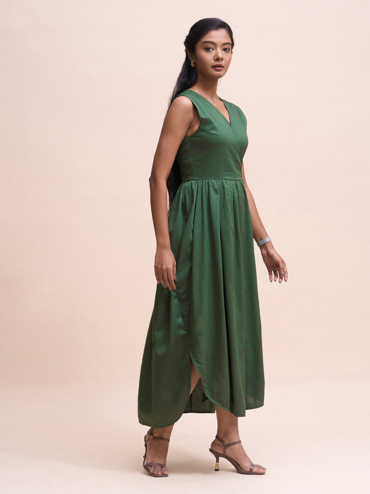 High Low Slit Dress