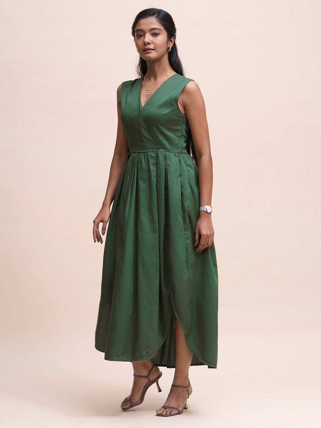 High Low Slit Dress