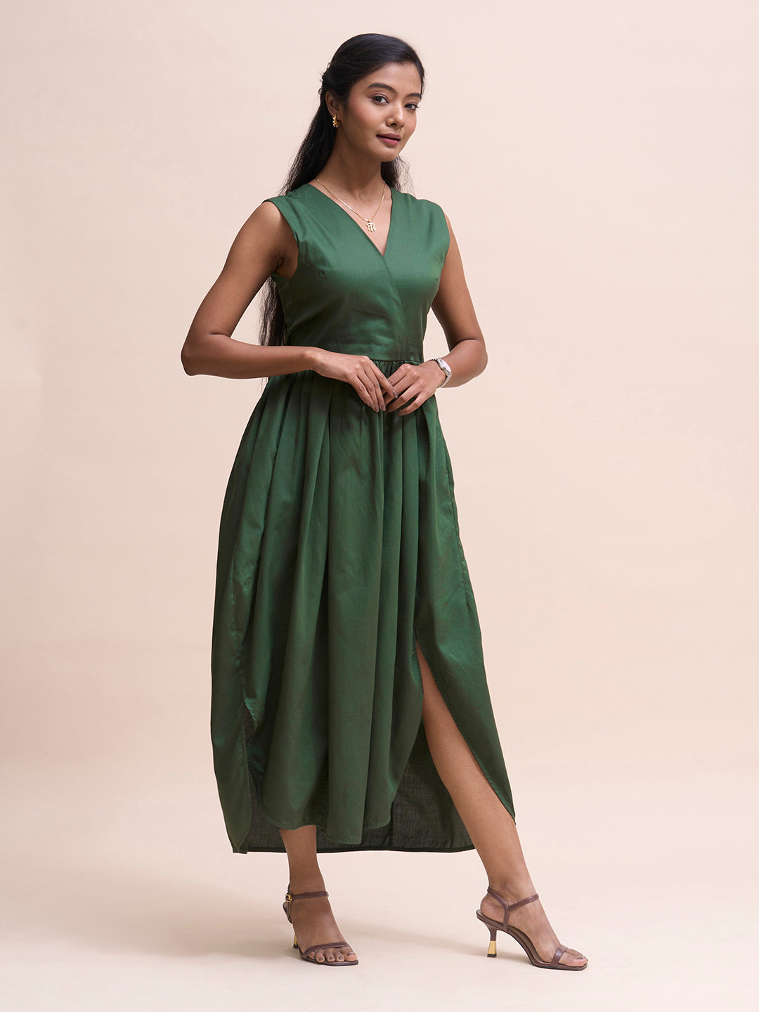 High Low Slit Dress