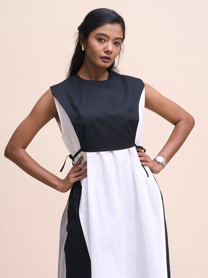 Bib Cord Set- Black and White
