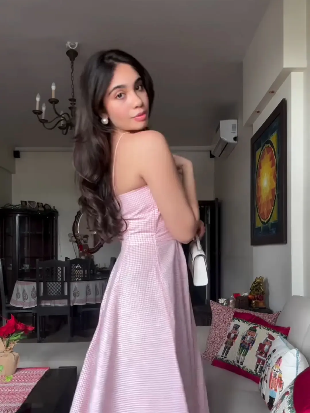 Pink Halter Dress