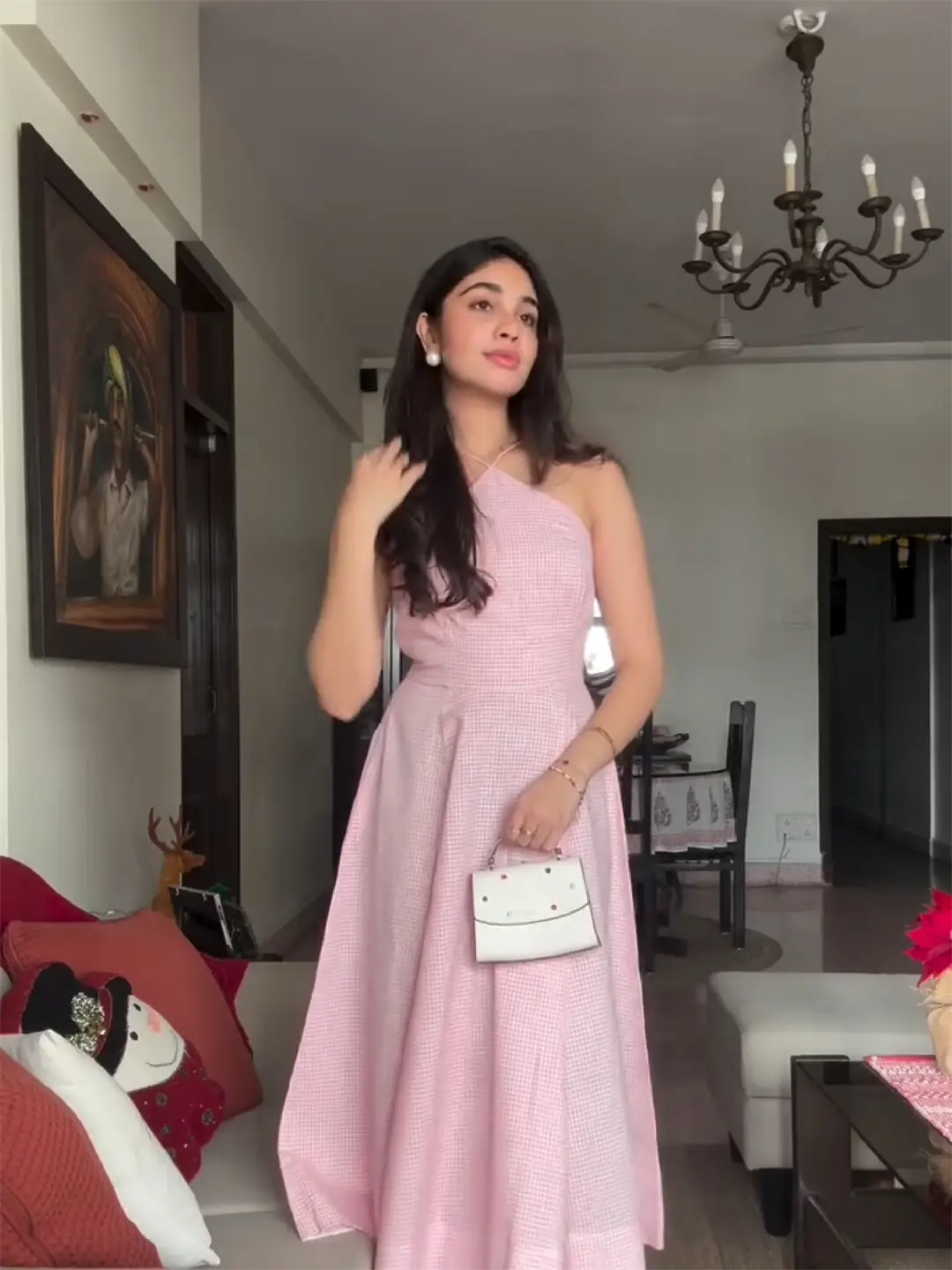 Pink Halter Dress