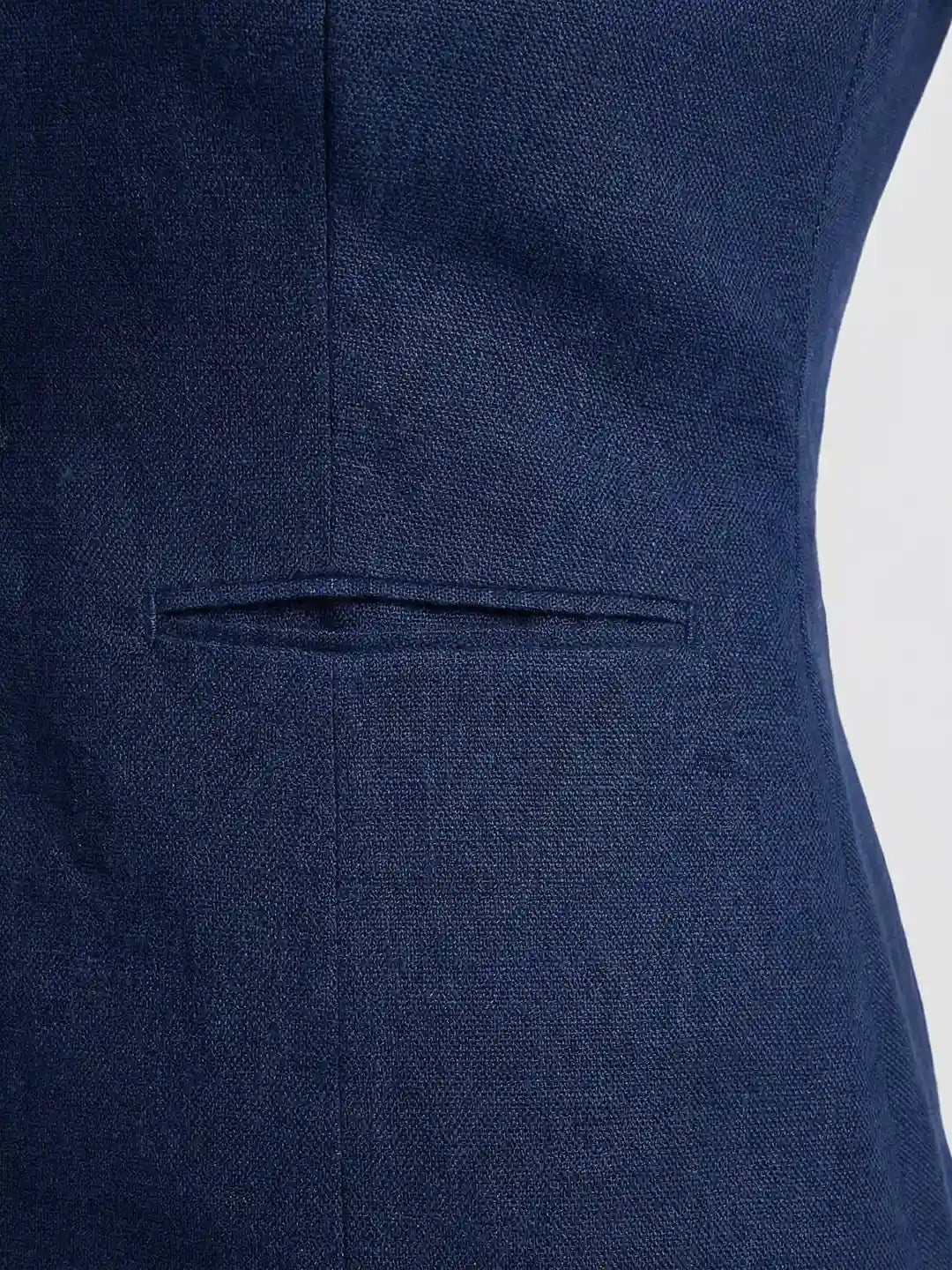 LINEN DENIM JACKET CORD SET