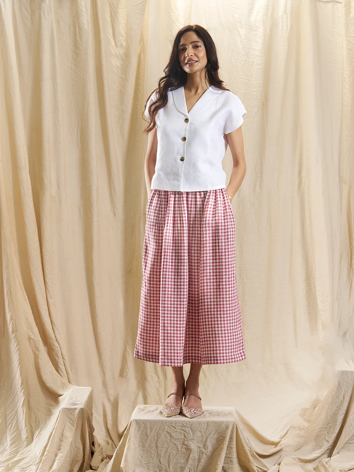 White Linen Shirt